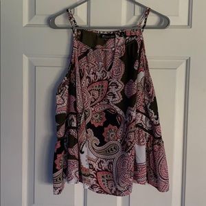 7th Avenue New York & Company Cold-Shoulder Blouse